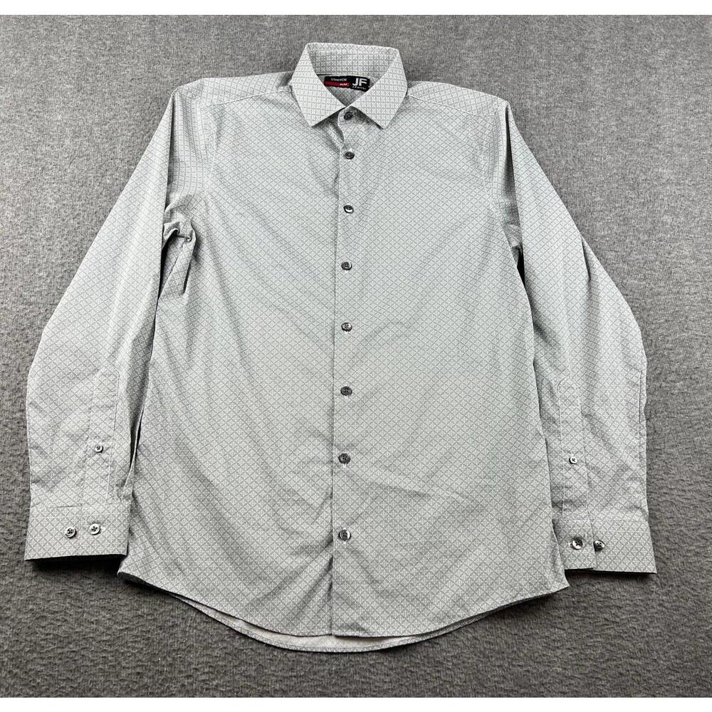 J.‎ Ferrar Slim Stretch Men's Dress Shirt Small